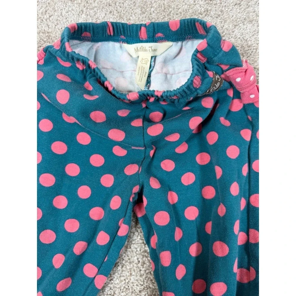 Set of 2 Matilda Jane Girls Leggings 12-18 Months
